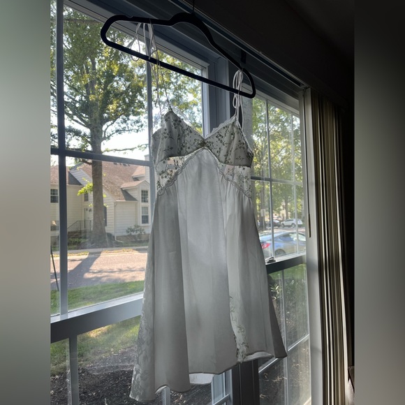 For Love & Lemons Baby’s Breath Slip Dress in Ivory - Picture 8 of 14